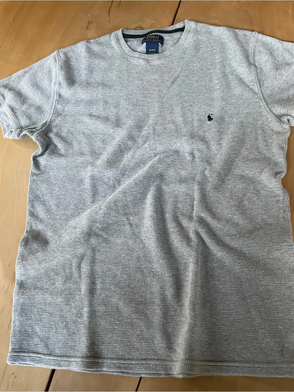 Polo Ralph Lauren gray waffle